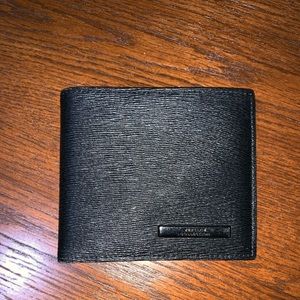 Black Versace Collection Wallet
